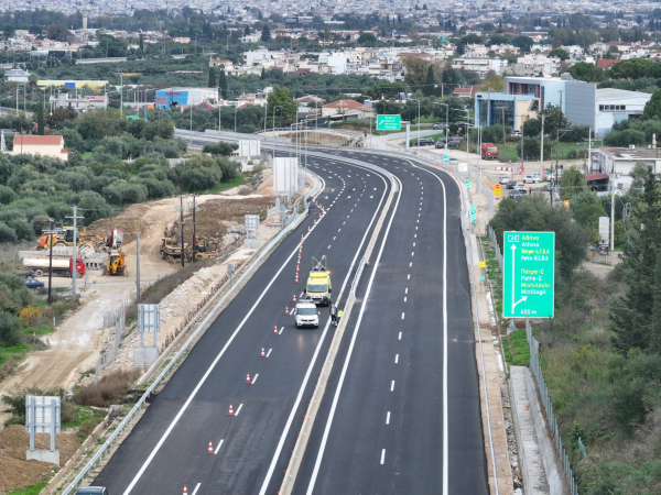 Στη Βουλή το τίμημα των διοδίων στην Ε.Ο. Πάτρας - Πύργου