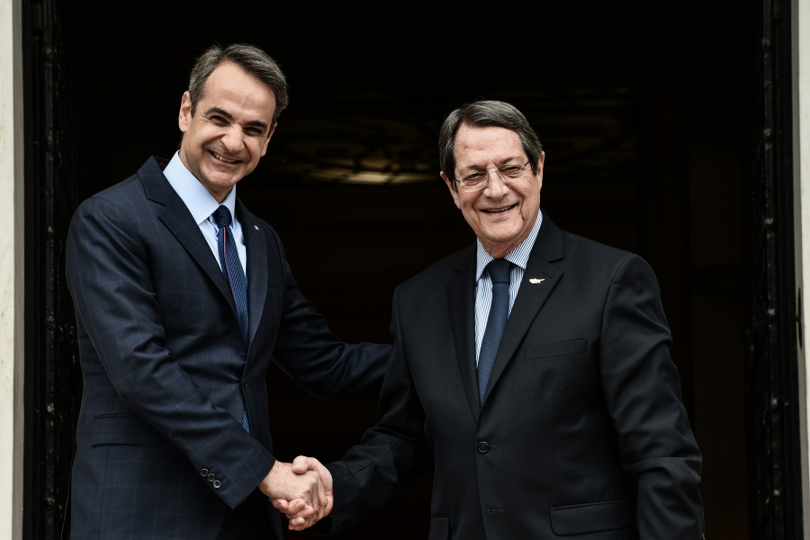 Νίκος Αναστασιάδης: «Ευχαριστώ τον Κυριάκο Μητσοτάκη για την προβολή του Κυπριακού σε Μπάιντεν και Κογκρέσο»