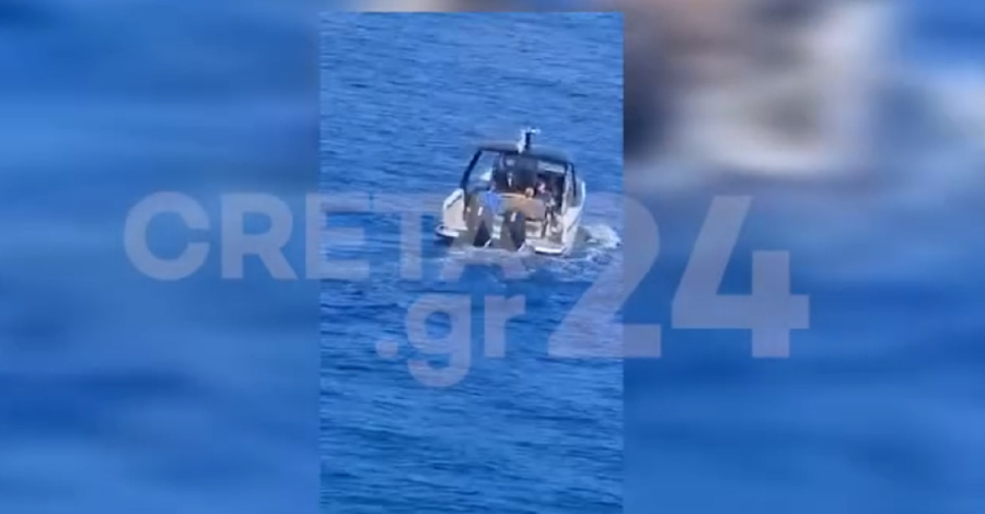 Κυριάκος Μητσοτάκης και Ούρσουλα Φον Ντερ Λάιεν έκαναν βόλτα με σκάφος στα Σφακιά