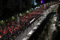 Mass Rallies Across Greece for Anniversary of 1973 Polytechnic Uprising