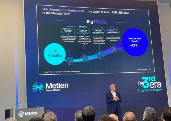 Μυτιληναίος: Πρόταση ΗΠΑ σε Metlen για 15ετές συμβόλαιο γαλλίου