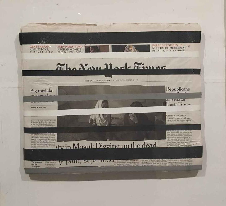 Frontpage Project: Πρωτοσέλιδα εφημερίδων «παντρεύονται» με την Τέχνη σε μια εικαστική έκθεση στο Πολιτιστικό Κέντρο «Μελίνα»