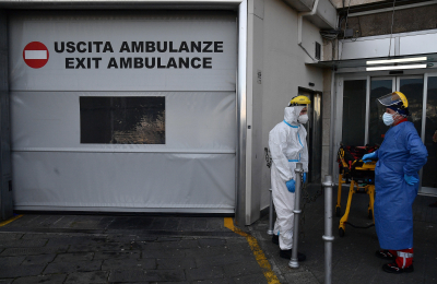 Νέα εκατόμβη νεκρών στην Ιταλία, 360 θάνατοι από κορονοϊό το τελευταίο 24ωρο