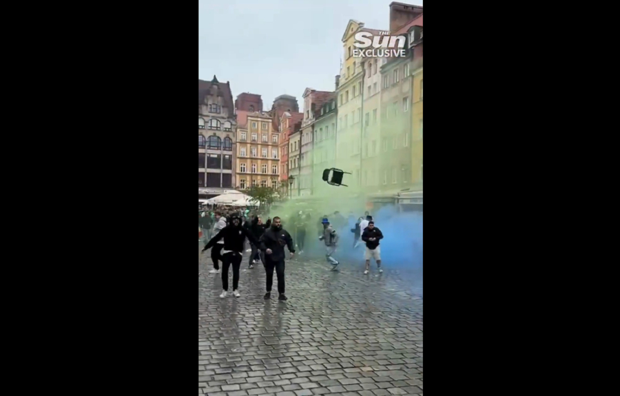 Conference League: Συγκρούσεις οπαδών της Μπέτις και της Τσέλσι πριν από τον τελικό (Βίντεο)