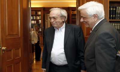 Συνάντηση του Προέδρου της Δημοκρατίας με τον υπουργό Παιδείας ΑΠΕ/ΜΠΕ