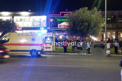 Θεσσαλονίκη: Πεζός παρασύρθηκε από δύο μηχανές