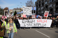 Σερβία: Σε πορεία 2 ημερών εκατοντάδες φοιτητές - Από το Βελιγράδι ως στο Νόβι Σαντ (Βίντεο)