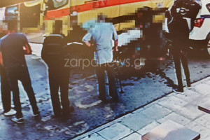 Σοκαριστικό βίντεο: Έπεσε νεκρός στο κέντρο των Χανίων κατά τη διάρκεια αστυνομικού ελέγχου