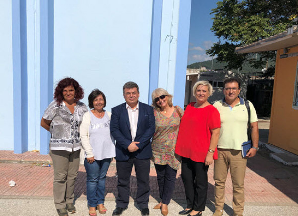 Επίσκεψη του Γ.Γ. του ΥΠΠΕΘ Γ. Αγγελόπουλου σε Δημοτικά Σχολεία της Ξάνθης