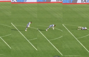 Σοκ σε αγώνα: Κατέρρευσε τερματοφύλακας - «Πάγωσαν» παίκτες και θεατές (εικόνες)