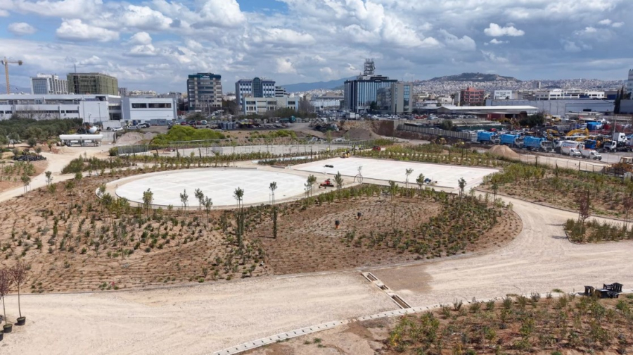 Δήμος Αθηναίων: Προχωρούν οι εργασίες για το νέο πάρκο 25 στρεμμάτων στον Ελαιώνα