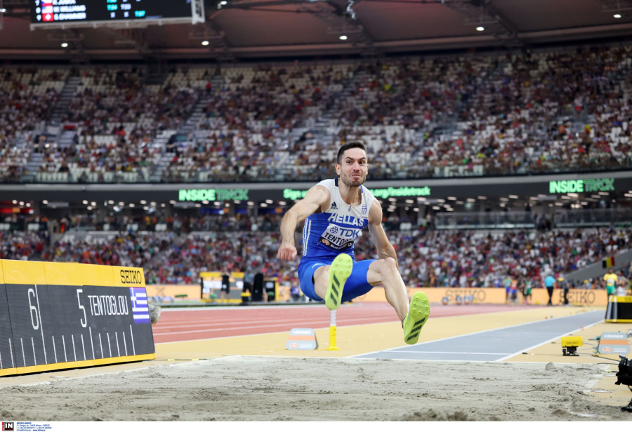 Πέταξε με άλμα στα 8.42 ο Μίλτος Τεντόγλου