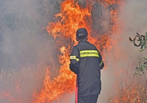 Πυρκαγιά σε μοναστήρι στη Χαλκιδική
