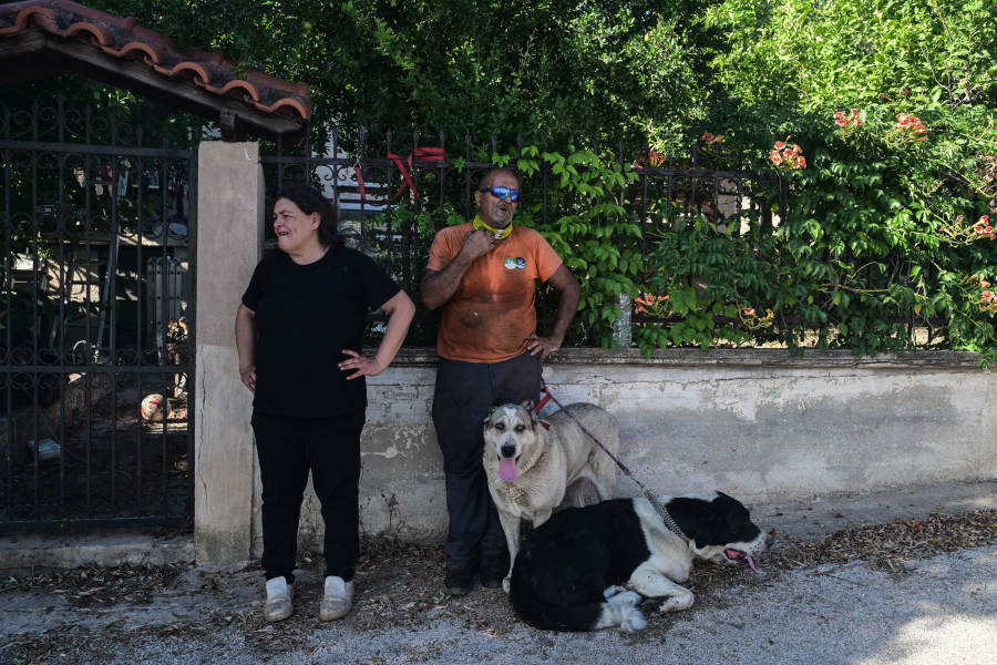 Πικέρμι - Ραφήνα: Στάχτη και αποκαΐδια με το πρώτο φως της ημέρας, καμένα σπίτια, μεγάλη καταστροφή