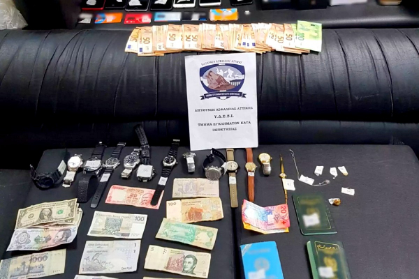 Νέα επιτυχία της ΕΛΑΣ: Εξαρθρώθηκε κύκλωμα που έκλεβε αυτοκίνητα και «χτυπούσαν» καταστήματα και κοσμηματοπωλεία