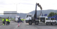 Αποκαταστάθηκε η κυκλοφορία των οχημάτων στην εθνική Αθηνών-Λαμίας
