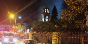 Σοβαρές ζημιές στον Ναό του Αγίου Αθανασίου από τη φωτιά στην Μητρόπολη Ιωαννίνων