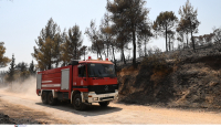 Υψηλός και σήμερα ο κίνδυνος πυρκαγιάς στη Χαλκιδική