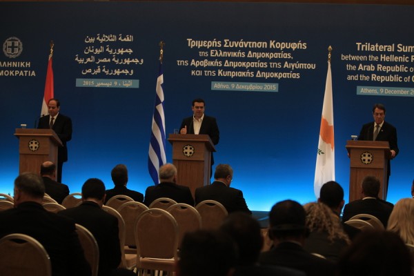 Στην Λευκωσία η 5η Τριμερής σύνοδο κορυφής μεταξύ Ελλάδας - Κύπρου -Αιγύπτου