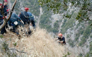 Τραγωδία στον Όλυμπο: Νεκρός ο ορειβάτης που είχε εγκλωβιστεί σε χαράδρα