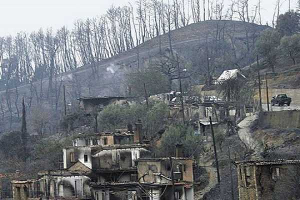 12,5 εκατ. ευρώ για την αποκατάσταση των πυρόπληκτων περιοχών στη Λακωνία 