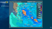 Σάκης Αρναούτογλου: Πώς θα κινηθούν τα καιρικά φαινόμενα τις επόμενες ημέρες (Βίντεο)