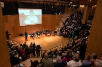 Ο Δήμος Αθηναίων τίμησε τον Μιλτιάδη Έβερτ, το Αμφιθέατρο της Τεχνόπολης πήρε το όνομά του