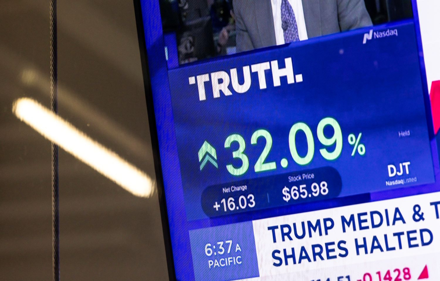 «Με το δεξί» στη Wall Street το νέο social media του Ντόναλντ Τραμπ