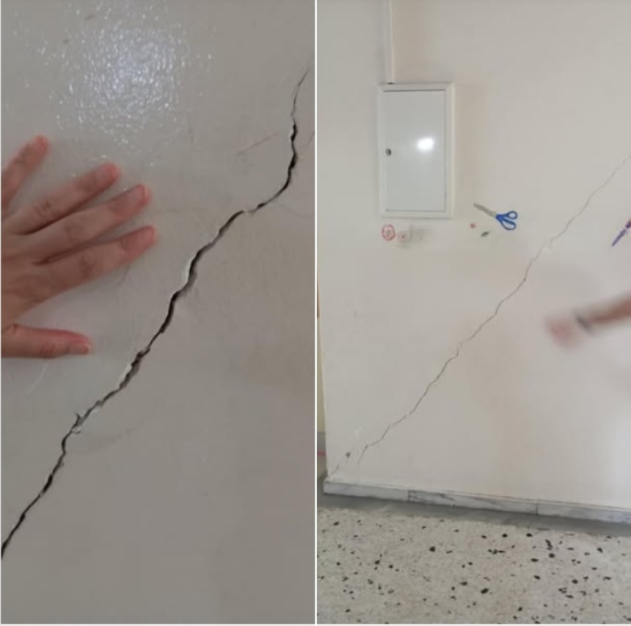 Ηράκλειο: Κλείνει το 7ο Δημοτικό μετά τις ρωγμές - Τι θα γίνει με τα μαθήματα