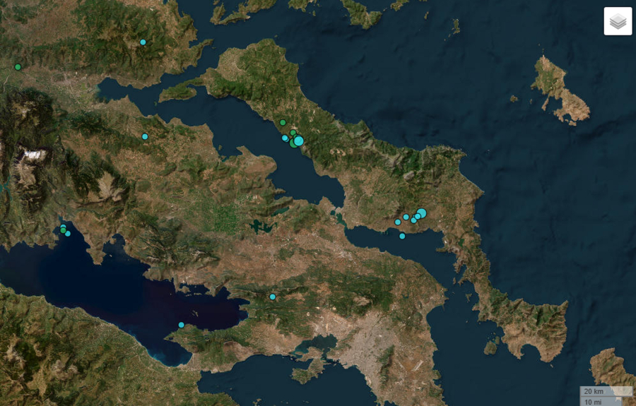 Διπλός σεισμός στην Εύβοια