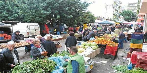 Μείωση στα ανταποδοτικά τέλη στις λαϊκές αγορές του νομού Θεσσαλονίκης