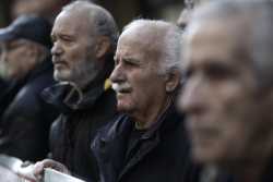 Συγκέντρωση διαμαρτυρίας συνταξιούχων ενάντια στο νέο ασφαλιστικό