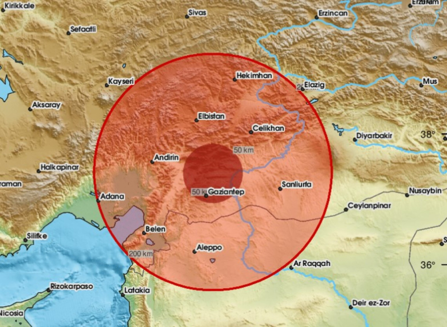 Ισχυρός σεισμός τώρα στην Τουρκία