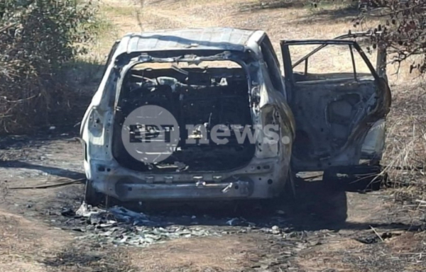Απόδραση κρατουμένου στις Σέρρες: Βρήκαν καμένο αυτοκίνητο σε χωράφι - Τι ψάχνουν τώρα