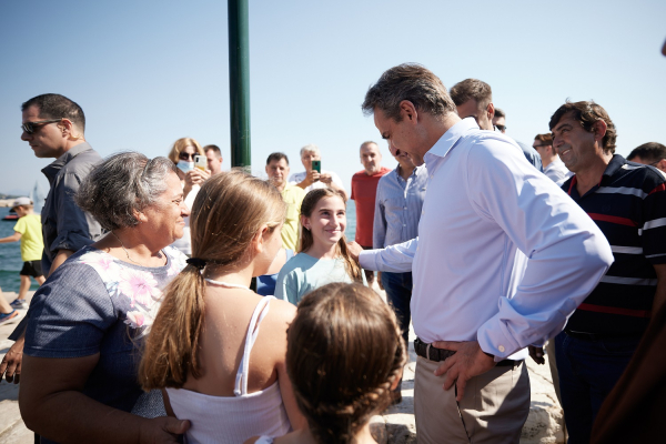 Στην παράκαμψη Αμφιλοχίας ο Κυριάκος Μητσοτάκης: Εγκαινιάζουμε ένα από τα πολλά αναπτυξιακά έργα σε μία Ελλάδα που αλλάζει