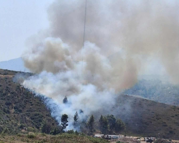 Φωτιά στη Σταμάτα: Οριοθετήθηκε και τέθηκε υπό έλεγχο το μέτωπο