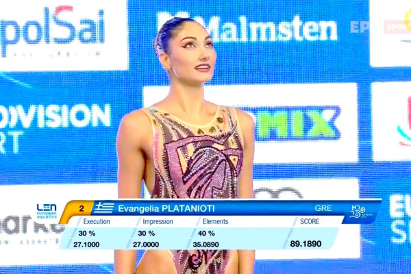 Νέος θρίαμβος για την Πλατανιώτη στο ευρωπαϊκό υγρού στίβου (βίντεο)