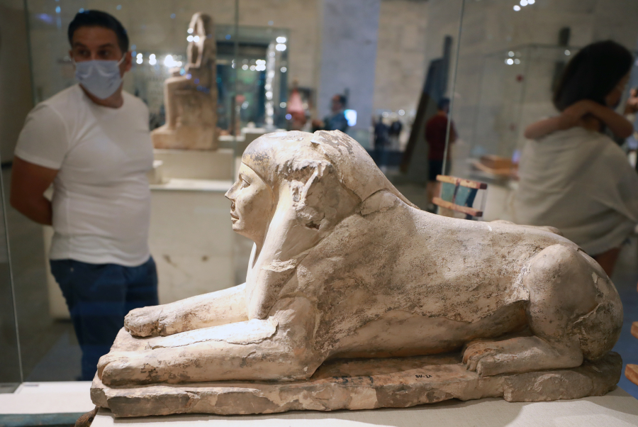 Αίγυπτος: Ανακάλυψη χαμογελαστής σφίγγας που ίσως αναπαριστά τον Κλαύδιο