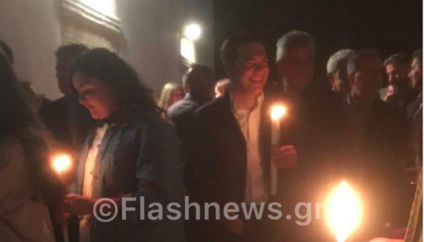 Ανάσταση στο Ροδάκινο Κρήτης για τον Αλέξη Τσίπρα και την οικογένεια του (pics)
