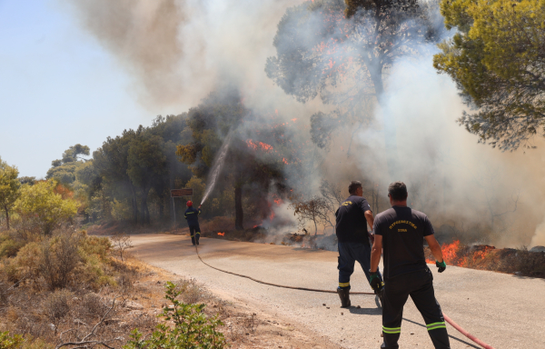 Ακραίος κίνδυνος πυρκαγιάς αύριο στην Αττική - Δείτε τον χάρτη πρόβλεψης