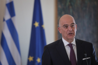 Μήνυμα Δένδια στην Άγκυρα: «Διάλογος μόνο στη βάση του Διεθνούς Δικαίου, όχι με τσαμπουκάδες και νταηλίκια»