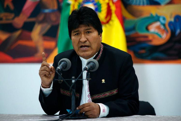 Βολιβία: Eνταλμα σύλληψης κατά του 'Εβο Μοράλες