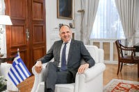 Γεραπετρίτης στο Τορόντο: Βιώνουμε τεκτονικές γεωπολιτικές αλλαγές - Πλήρης υποχώρηση του Διεθνούς Δικαίου