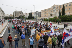 Απεργία: Ολοκληρώθηκαν οι διαδηλώσεις κατά του αναπτυξιακού νομοσχεδίου
