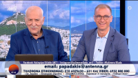 Ο Γιώργος Παπαδάκης άναψε τσιγάρο on air
