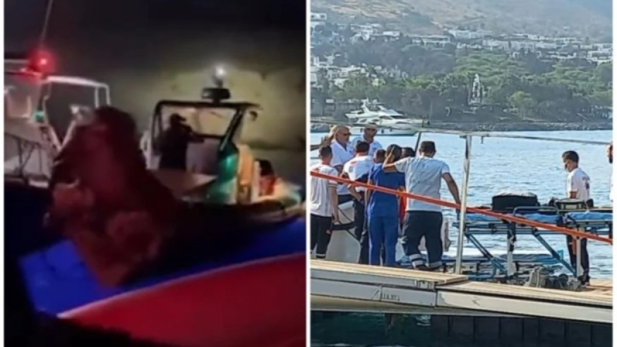 Ατύχημα με σκάφος στην Λέρο: Σε καλύτερη κατάσταση ο Τούρκος επιχειρηματίας και η σύζυγός του