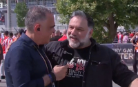 Ενθουσιασμένος ο Γρηγόρης Αρναούτογλου στο Final Four (Βίντεο)