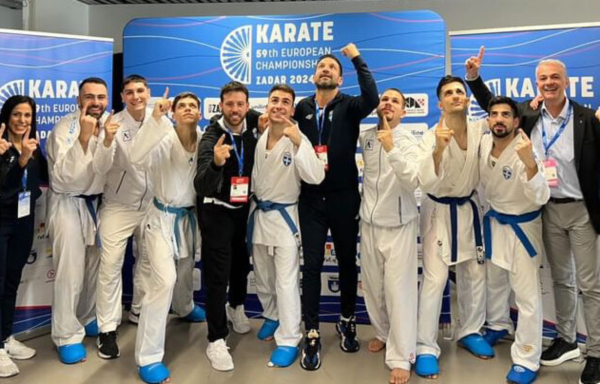 Απίθανες στιγμές ζει το ελληνικό καράτε στο Ζαντάρ