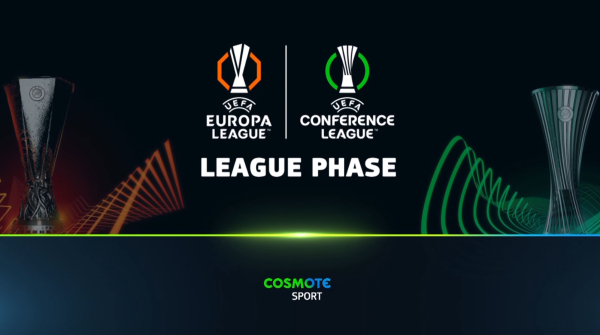 UEFA Europa & Conference League: Τα ματς Παναθηναϊκός-Στουρμ Γκρατς, ΠΑΟΚ-Μπραν & Φιορεντίνα-ΑΕΚ παίζουν στην COSMOTE TV