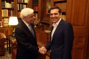 Εκτάκτως στον Πρόεδρο της Δημοκρατίας ο Αλέξης Τσίπρας
